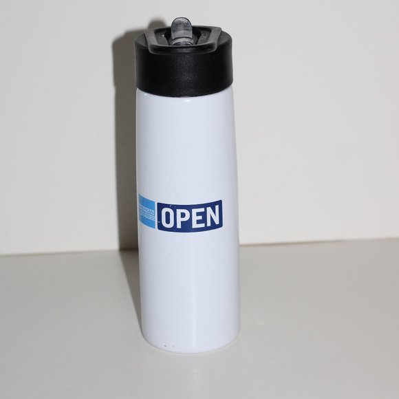 American Express Open Stainless Steel Bottle with Built in Sipper BRAND NEW! - Picture 1 of 16